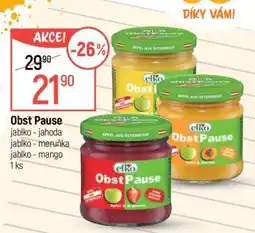 Globus Obst Pause nabídka