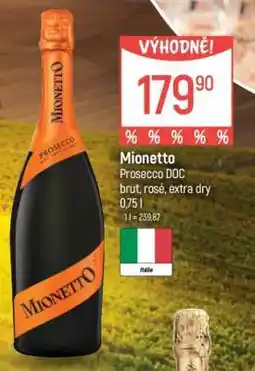 Globus Mionetto nabídka