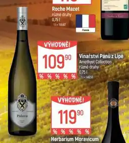 Globus Vinařství Pánů z Lipé Amethyst Collection nabídka
