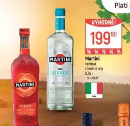 Globus Martini nabídka
