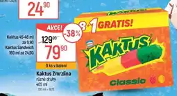 Globus KAKTUS Zmrzlina nabídka