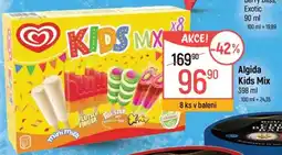Globus Algida Kids Mix nabídka