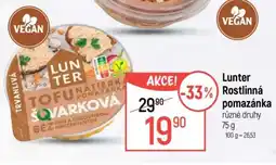 Globus LUNTER ROSTLINNÁ POMAZÁNKA nabídka