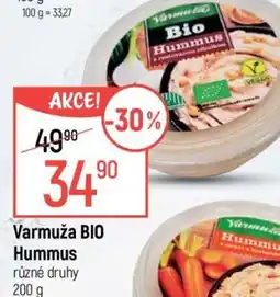 Globus Varmuža BIO Hummus nabídka