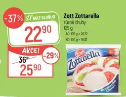 Globus Zott Zottarella nabídka