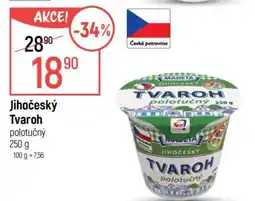 Globus Jihočeský Tvaroh polotučný 250 g nabídka