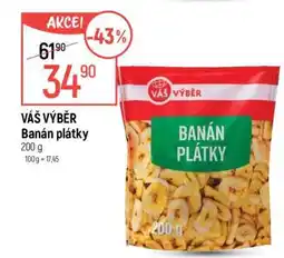 Globus Váš Výběr Banán plátky nabídka