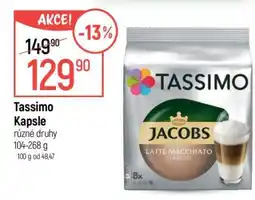 Globus Tassimo kapsle nabídka