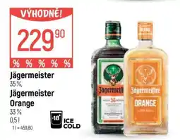 Globus Jägermeister, Jägermeister Orange nabídka