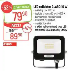 Globus LED reflektor GLARO 10 W nabídka