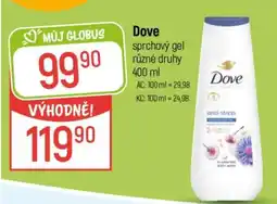 Globus Dove Sprchový gel nabídka