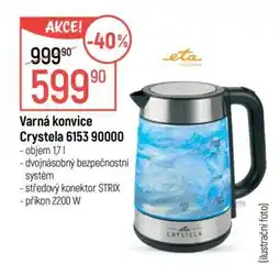 Globus Varná konvice Crystela 6153 90000 nabídka