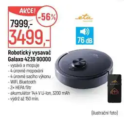Globus Robotický vysavač Galaxo 4239 90000 nabídka