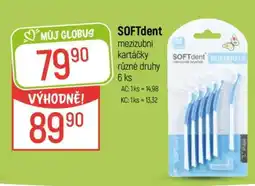 Globus SOFTdent mezizubní kartáčky nabídka