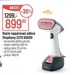 Globus Ruční napařovač oděvů Stephany 2270 90000 nabídka