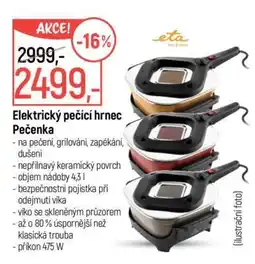 Globus Elektrický pečící hrnec Pečenka nabídka