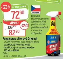 Globus Fungispray chlorový Original nabídka