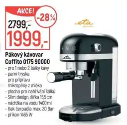 Globus Pákový kávovar Coffito 0175 90000 nabídka