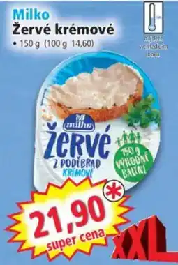 Norma Milko žervé krémové nabídka