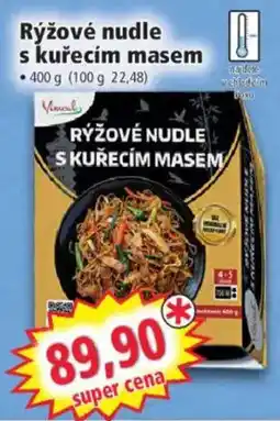 Norma Vonoul rýžové nudle s kuřecím masem nabídka