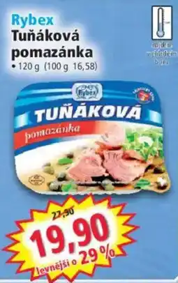 Norma RybeX tuňáková pomazánka nabídka