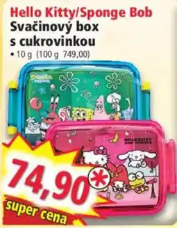 Norma Hello Kitty/Sponge Bob Svačinový box s cukrovinkou nabídka