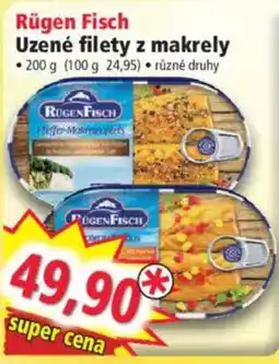 Norma Rügen Fisch uzené filety z makrely nabídka