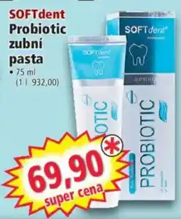 Norma Softdent probiotic zubní pasta nabídka