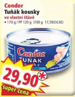 Norma Condor tuňák kousky ve vlastní šťávě nabídka
