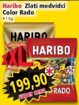 Norma Haribo zlatí medvidci color rado nabídka