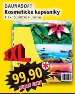 Norma Daunasoft kosmetické kapesníky nabídka