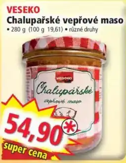 Norma Veseko chaluparske veprove maso nabídka
