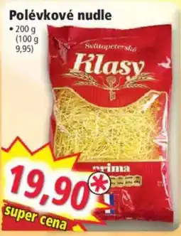 Norma Klasy polévkové nudle nabídka