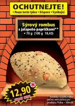 Norma Sýrový rombus s jalapeño papričkami nabídka