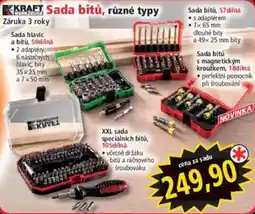 Norma Kraft sada bitů, různé typy nabídka