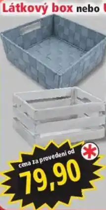 Norma Látkový box nebo nabídka