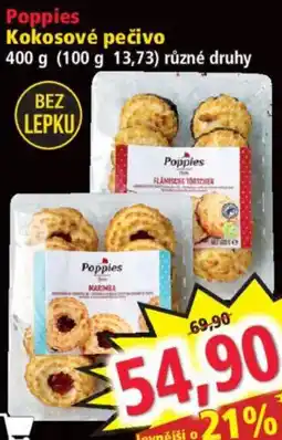 Norma Poppies Kokosové pečivo nabídka