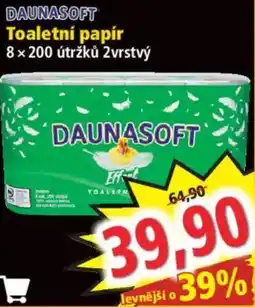 Norma Daunasoft toaletní papír nabídka