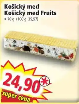 Norma Košický med Fruits nabídka