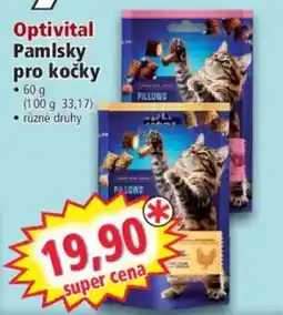 Norma Optivital Pamlsky pro kočky nabídka