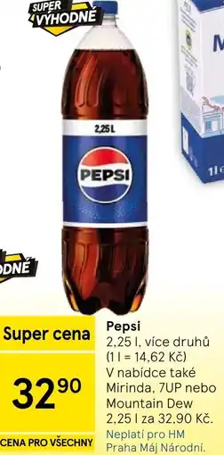 Tesco Pepsi nabídka