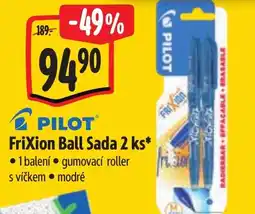 Albert Pilot frixion ball sada 2 ks nabídka