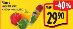 Albert Albert paprika mix nabídka