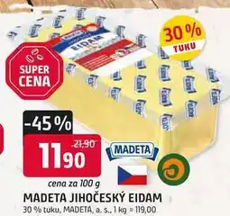 Trefa MADETA JIHOČESKÝ EIDAM 30% tuku nabídka