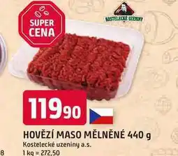 Trefa HOVĚZÍ MASO MĚLNĚNÉ nabídka