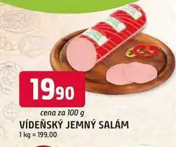Trefa VÍDEŇSKÝ JEMNÝ SALÁM nabídka