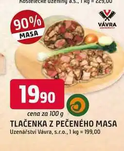 Trefa TLAČENKA Z PEČENÉHO MASA nabídka