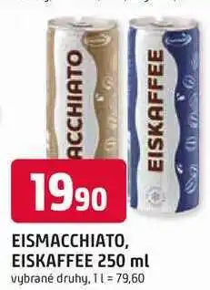 Trefa Eiskaffee, Eismacchiato ledová káva plech nabídka