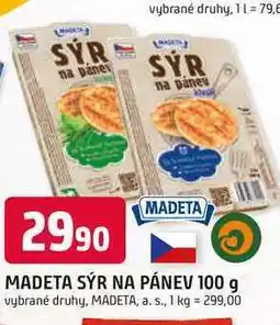 Trefa MADETA SÝR NA PÁNEV nabídka