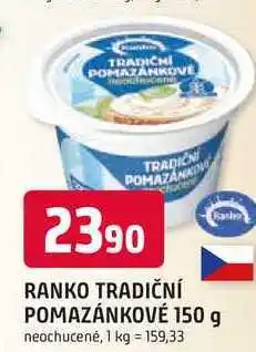 Trefa RANKO TRADIČNÍ POMAZÁNKOVÉ nabídka